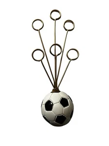 SOCCER BALL Multi PHOTO HOLDER 7" Tall - Bild 1 von 5