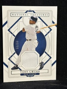 2021 Panini National Treasures Tony Gwynn Jersey /99 Padres