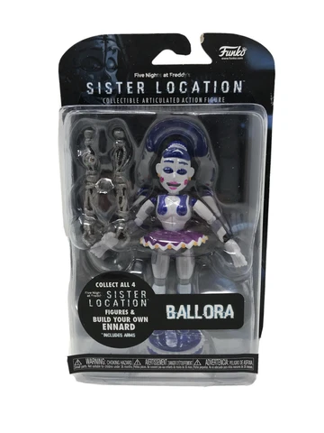 Funko FNAF Sister Location BALLORA Five Night's at Freddy 5" Figure NEW Cover