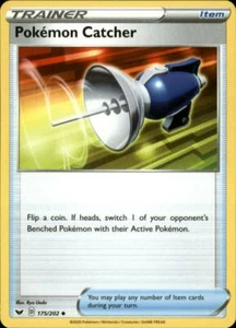 2x (SWSH01-175) Pokemon Catcher (U) Pokemon Sword & Shield Card # 175 - Picture 1 of 1