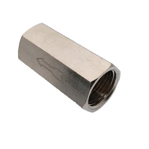 US Stock 1x 1/2" BSPP Female Full Ports One Way Air Check Valve - Picture 1 of 4