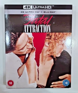 4K UHD BLU-RAY    FATAL ATTRACTION    BRAND NEW SEALED UK STOCK - Imagen 1 de 2