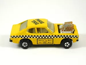 Maxi taxi auto giallo fiammifero 1973 vintage - Foto 1 di 5