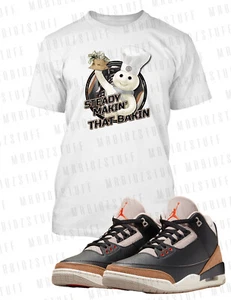 J3 Desert Elephant Graphic Sneaker Sport Tee Shirt Doughboy Mens Big Tall Sm T - Picture 1 of 6