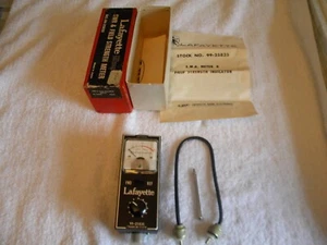 Lafayette SWR Field Strength Meter for Ham Radio w/ Original Box " MINT" - Zdjęcie 1 z 7