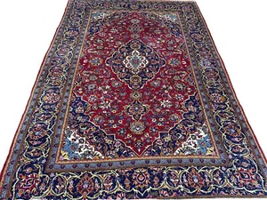 Top! Perserteppich Lagerverkauf schöner Keshani Schön Rot Handgeknüpft 298x202 - Bild 1 von 10