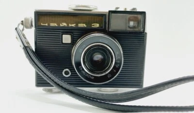 Cámara soviética vintage URSS Chaika-3 Industar-69 2,8/28  Foto 1 de 4