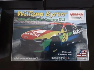 JR SALVINO NASCAR WILLIAM BYRON HENDRICK MO CAMARO ZL1 MODEL  KIT FACTORY SEALED - Picture 1 of 5