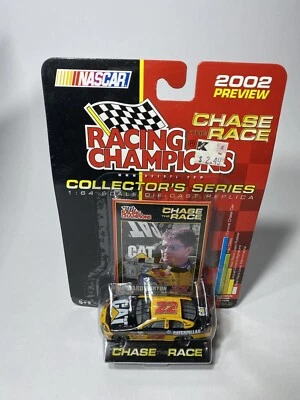 Racing Champions Chase The Race 2002 #22 Ward Burton CAT Chrome Chase Car 1:64 - Image 1 of 4