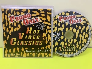 🔥 Promo Only DVD Hot Video Classics Best of 1987-1989 1980s Music Videos MTV  - Picture 1 of 2