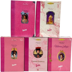 VINTAGE BARBIE THE GREAT ERAS COLLECTION DOLLS LOT OF 5 NEW IN BOXES - Picture 1 of 7