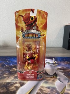 Skylanders Giants Hot Dog Figure With Stat Card New Sealed!