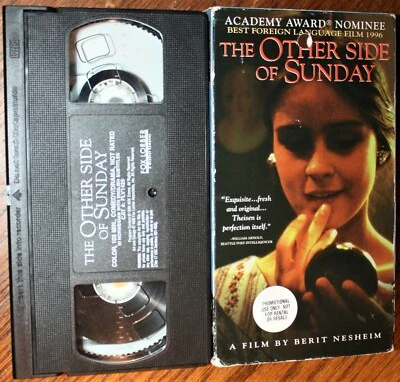THE OTHER SIDE OF SUNDAY (vhs) Promo/ Screening Copy. Norwegian w/Subs. Rare. NR - Image 1 of 2
