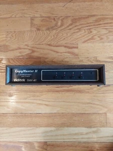 Viditek Copymaster II Model SAV-41 Stereo/Video Switcher, Untested, Fast Ship! - Picture 1 of 7