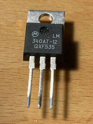  LM340AT-12 - MOTOROLA Voltage Regulator - TO-220. - Image 1 of 3