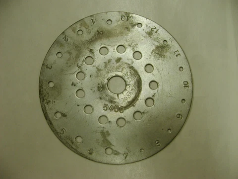 Planet Jr 300A seeder planter SEED PLATES METAL 5458 Cover