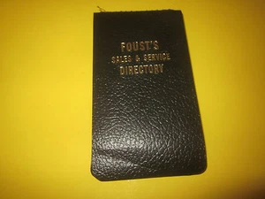 FOUST'S SALES AND SERVICE DIRECTORY H & H OIL TOOL CO. 59TH EDITION 1989 GAS - Picture 1 of 4