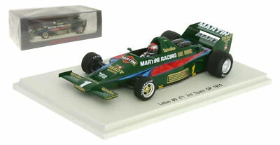 1979 Lotus 80 #1 Mario Andretti 3rd Spain GP [1:43 SPARK S4240] RARE NEW Sealed - Immagine 1 di 4