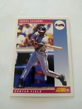 1992 Score Baseball Deion Sanders #571 Factory Set Break NM-MT