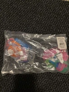 2 dozen rubber jelly sayings bracelets neon colors - Picture 1 of 7
