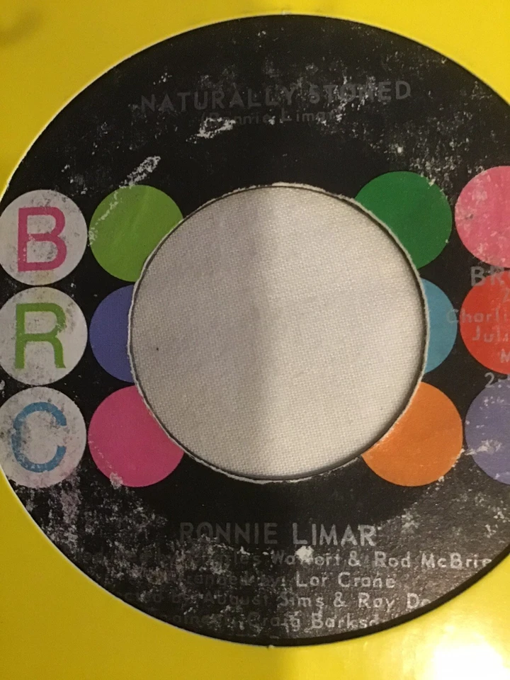 X/O 7Ts Ronnie Lamar - Naturally Stoned / You Mean The World To Me Sweetheart - Image 1 of 1