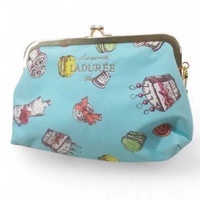 Ladurée Azul Claro Macaron Charm Gamaguchi Bolsa Mujer’s Usada Foto 1 de 4