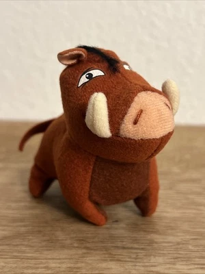 Pumbaa Wart Hog The Lion King Mini 3” Stuffed Plush McDonald’s Pig Toy - image 1 of 4