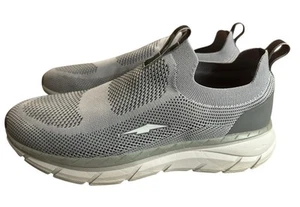 Avia Men's Gray Knit Upper Slip-on Low-Top Athletic Sneakers Shoes - Picture 1 of 5