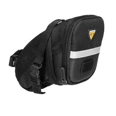 Paquete de cuñas Topeak TC2471B Aero con montaje de correa, micro, negro Foto 1 de 4