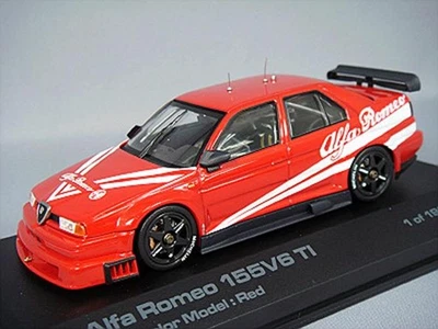 HPI HPI8080 1/43 ALFA ROMEO 155 V6 TI 1993 DTM ROUGE Du Japon HOBIDAS / KIDBOX - Photo 1/4