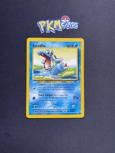 Pokémon TCG Totodile Neo Genesis 81/111 Regular LP. - Picture 1 of 3