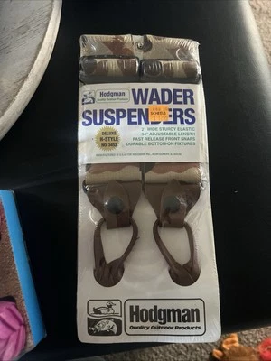 Vintage Hodgman Wader Suspenders - Image 1 of 2