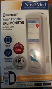 NEW - Nuvomed ECG-6 Bluetooth Smart Portable EKG Monitor - Picture 1 of 2