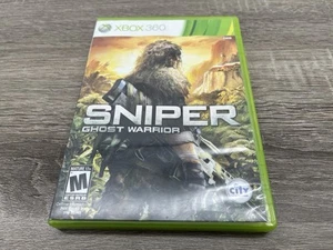 Sniper: Ghost Warrior (Microsoft Xbox 360, 2010) Completo con Manual CIB - Imagen 1 de 7