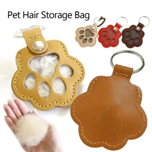 Dog Hair Collector Keychain Charm Memorial Storage, Collection Cat Hair Keychain - Picture 1 of 19
