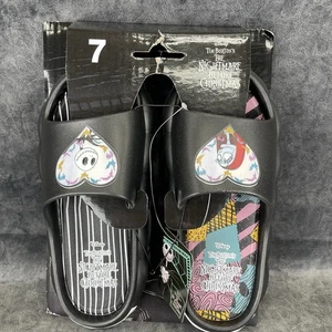 Disney Pesadilla antes de Navidad Jack y Sally Mujer Diapositivas Talla 7 NUEVO - Imagen 1 de 10