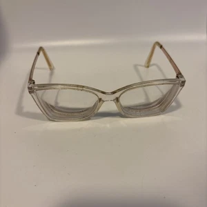 Michael Kors Caracas Clear Cat Eye Mk4058 3050 Eyeglasses Frames Ony 54-17-135 - Picture 1 of 12