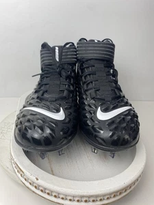 Nike Force Savage Pro 2 Football Cleat Triple Black AH40000-002 Mens Size 11.5 - Picture 1 of 6