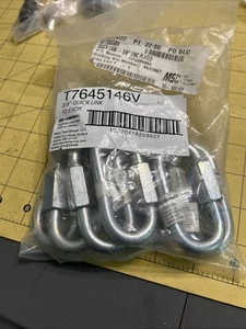 Campbell Zinc Plated Carbon Steel Quick Link QTY 10 T7645146V - Picture 1 of 4