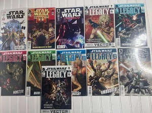 Star Wars Dark Horse Comic Lot Of 11 Clone Wars Legacy - Picture 1 of 12