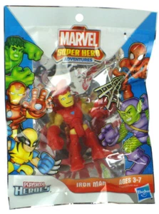 Playskool Iron Man Marvel Super Hero Adventures Figure Hasbro Sealed New - Picture 1 of 2