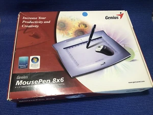 Genius MousePen 8"x 6" Digital Graphic Drawing Tablet And Pen Mouse/Software - Picture 1 of 3