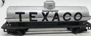 TYCO HO: TEXACO TANK CAR, SILVER. HONG KONG VINTAGE - Picture 1 of 6