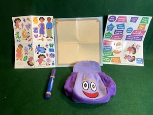 Dora The Explorer Activity Belt Pouch/Backpack With Accessories Rare from 2001 - Picture 1 of 10