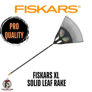 Fiskars XL Solid Leaf Rake - Picture 1 of 5