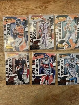 Price Drop 60%! 2021 Donruss Football ALL INSERTS Pick! Rookies Kings Elite Etc - Image 1 of 4