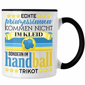 Trendation - Handball Geschenk Frauen Tasse Spruch Handball-Spielerin Geschenkid