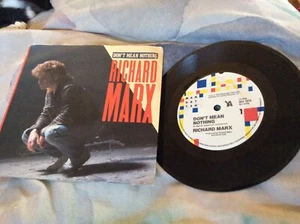 Richard Marx Don’t Mean Nothing 7” Vinyl Picture Cover - Picture 1 of 2