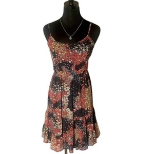American Rag Summer Dress in Red Black and Yellow - Picture 1 of 9