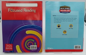 Building Vocabulary 2nd Ed & Focused Reading Intervention Practice Book Gr K - Picture 1 of 3
